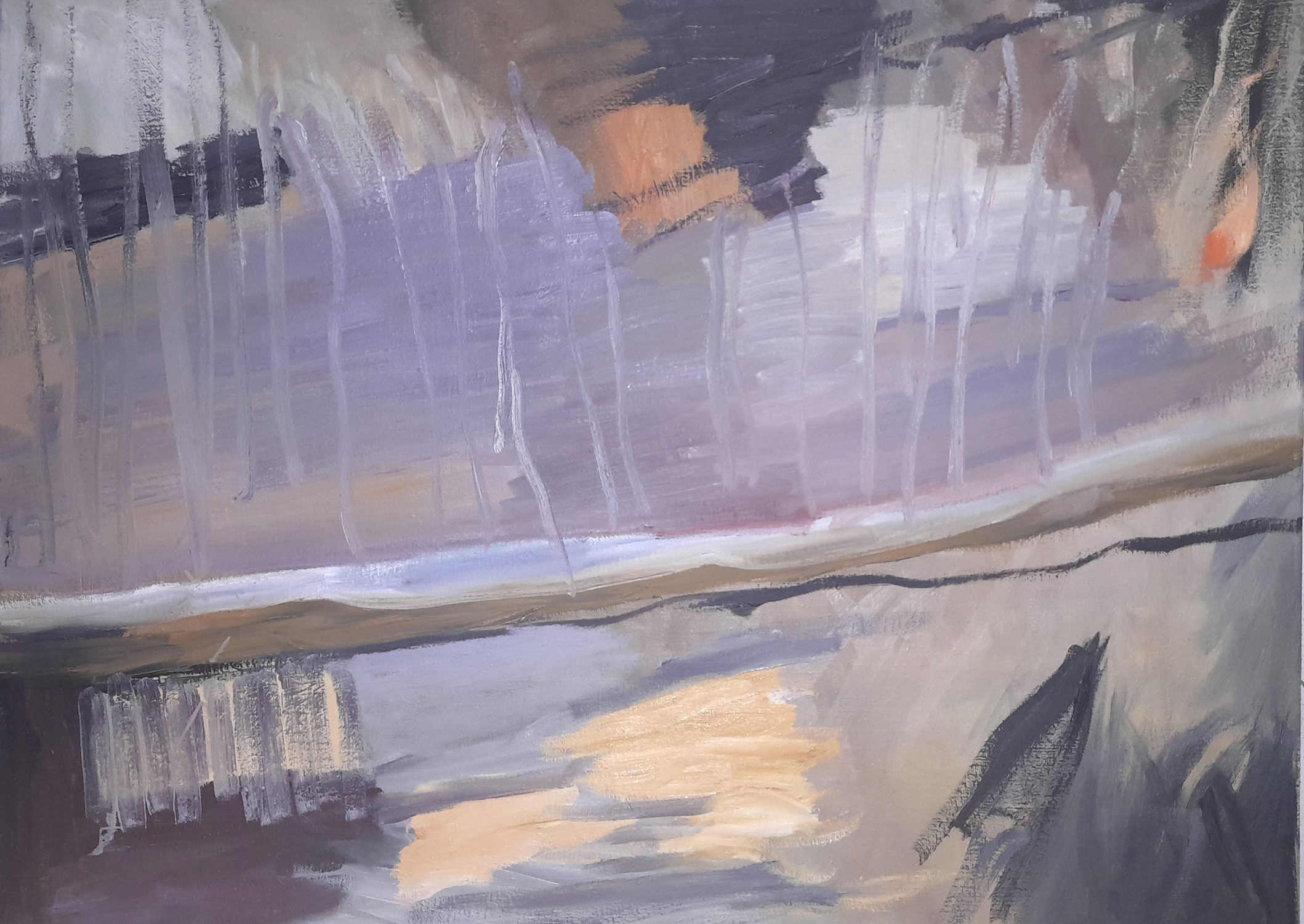 abstrakte Landschaft